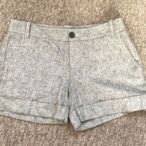 Linen cotton shorts